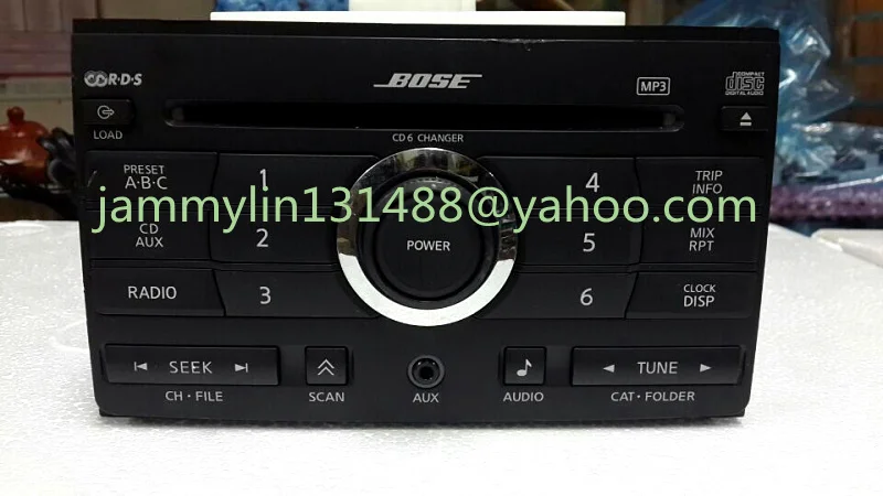 

Ni-san 28185 ZE50B clarion PN-2837DB 6 DSIC CD CHANGER FOR Hond navigation Pathfinder factory car stereo