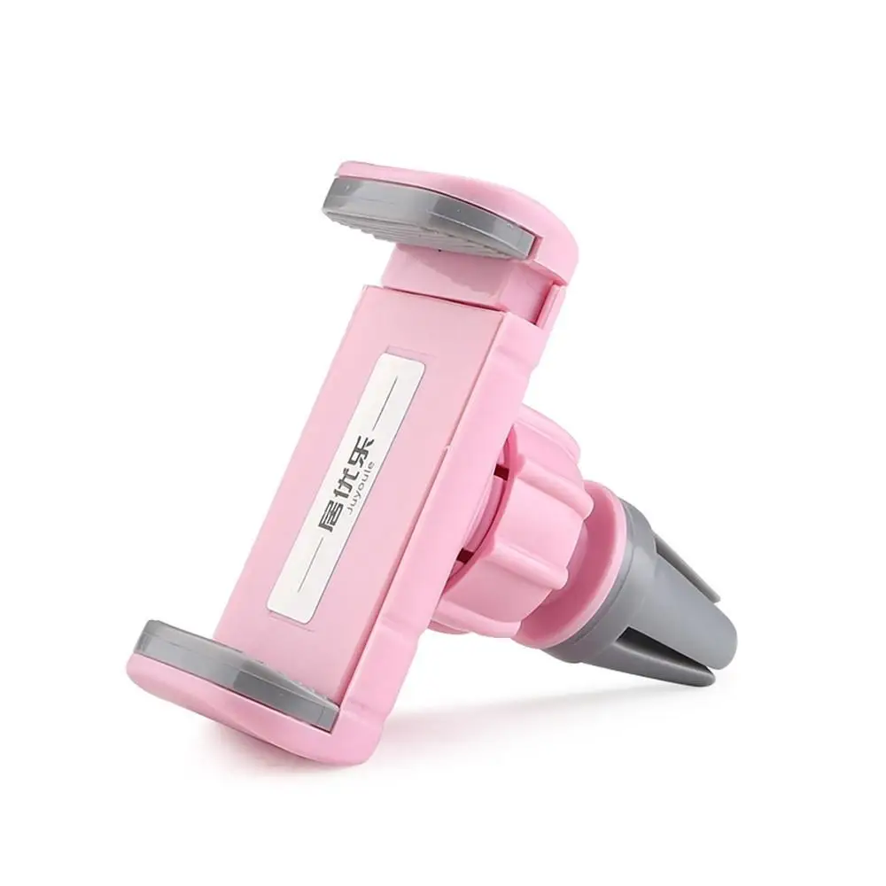 

Black Pink White Blue Universal 360 Degree Adjustable Air Vent Phone Holder Flexible Mobile Phone Stand Phone Holder Car Parts