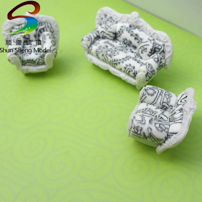 

Мини-диван VSF19, современный дизайн, масштаб 1:25-1:50