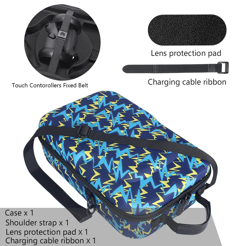 Модный Дорожный защитный чехол для хранения для Oculus Quest VR игровая гарнитура и контроллеры аксессуары сумка для переноски