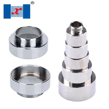 10 шт. шестигранный круг увеличить адаптер резьбы от M25 для M32 металлический Адаптер для кабельный сальник для герметизации провода