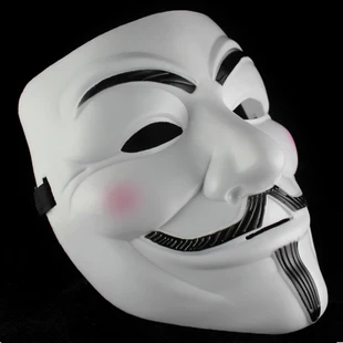 FedEx V для Вендетта аноним Guy Fawkes маска на Хеллоуин для косплея маски Лидер продаж