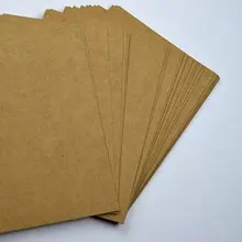 100 UNIDS/LOT. tarjetas en blanco de papel Kraft, Papel crafts. DIY scrapbooking kit. juguetes de Dibujo. creativa. Hobby.15.5×10.8cm