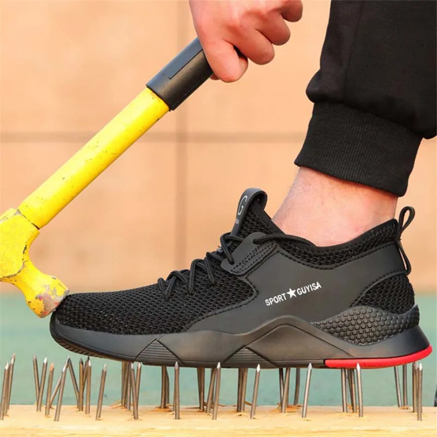 sport type safety shoes