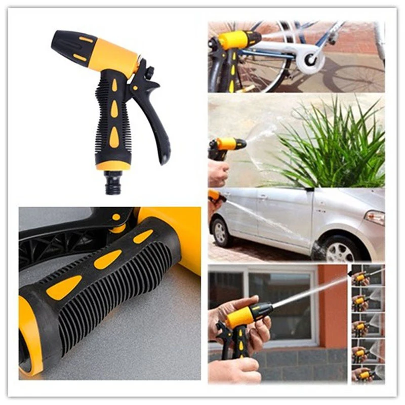 Garden Watering Irrigation Tool High Pressure Water Spray Gun Nozzle for Car Washing Garden Watering