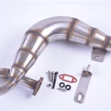 Высокий крутящий момент поп звук выхлопной трубы Мощность улучшить выхлопной трубы для 1/5 масштаб Losi 5ive-T Rovan LT KM-X2 DTT