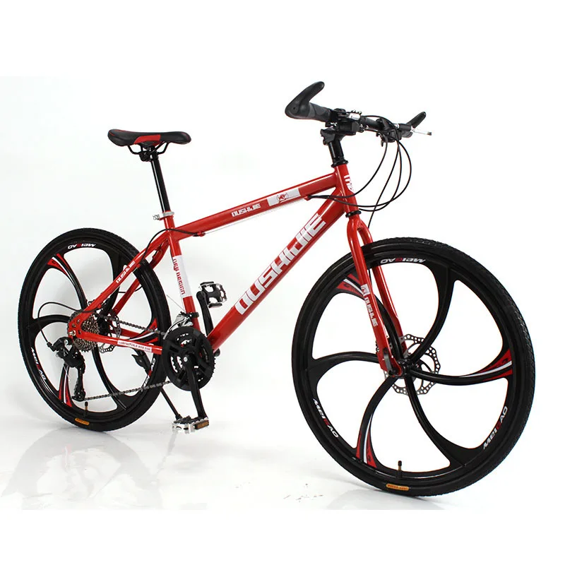 Mountain Bike Bicycle 26 Inch 27 Speed 6 Knife Bianchi Students Adult Student Man and Woman Multicolor 2019 New