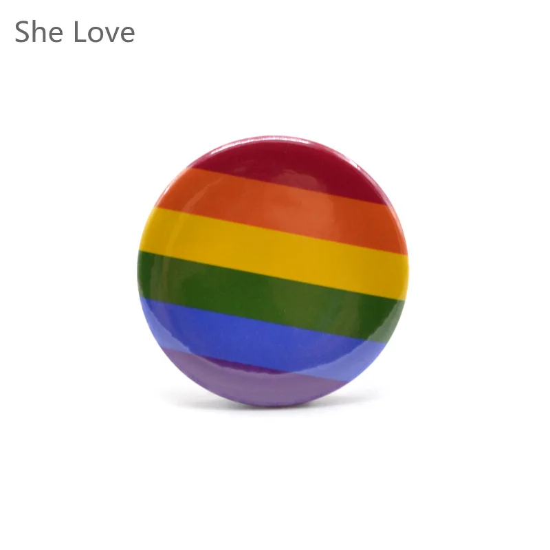 Значок на пуговицах Chzimade Pride Rainbow значок с радужным флагом для геев и лесбиянок|pin