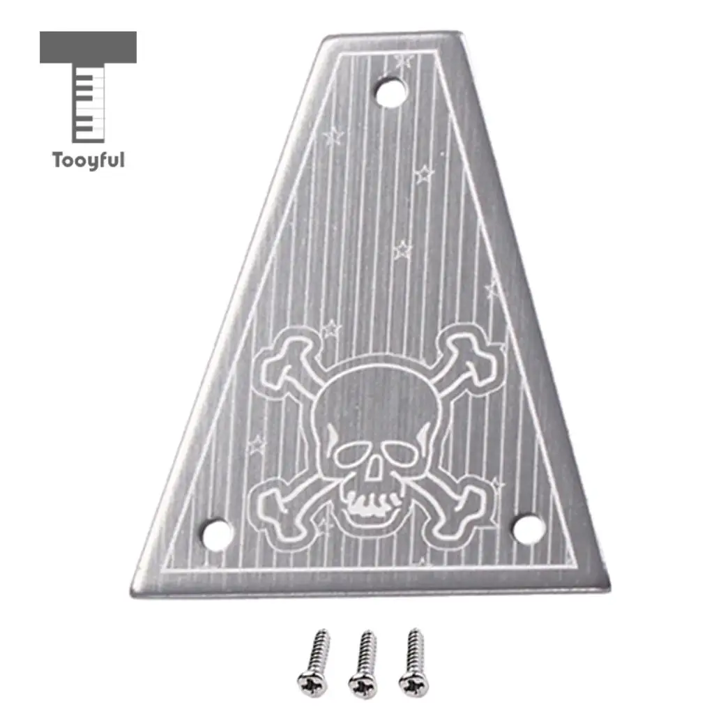 Tooyful ферменные стержни крышка пластина с 3 шт. монтажные винты для электрогитара Jackson