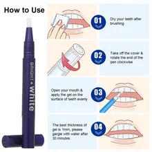 Tooth Brush Essence Teeth Whitening Cleaning Pen Tartar Remove Tooth Gel Teeth Whitener Bleach for Oral Hygiene