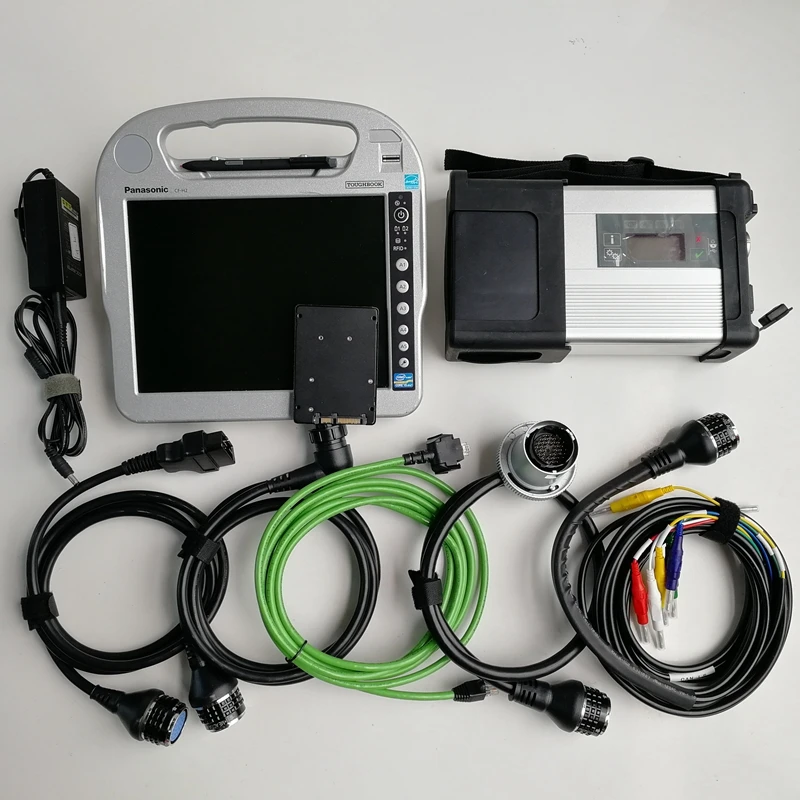 Super MB Star C5 SD Compact + CF H2 используемый ноутбук 360 ГБ SSD с V12/2020 программным обеспечением