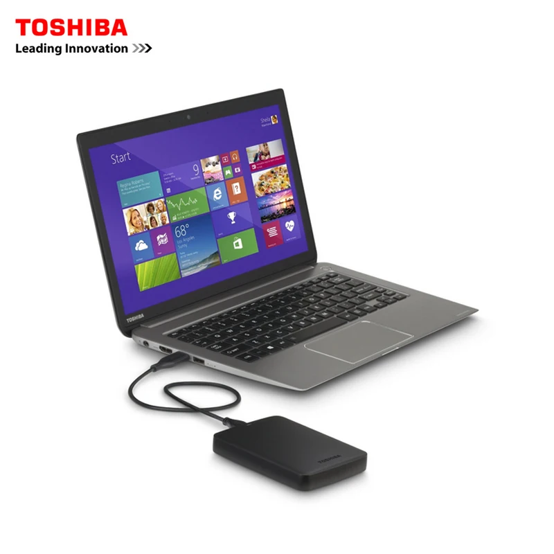 Toshiba 1TB 500GB External Mobile HDD 2.5\
