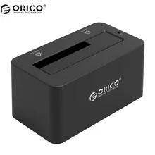 ORICO 6619US3 5Gbps Super Speed USB 3.0 to SATA Hard Drive Docking Station for 2.5”/ 3.5″ Hard Drive-Black