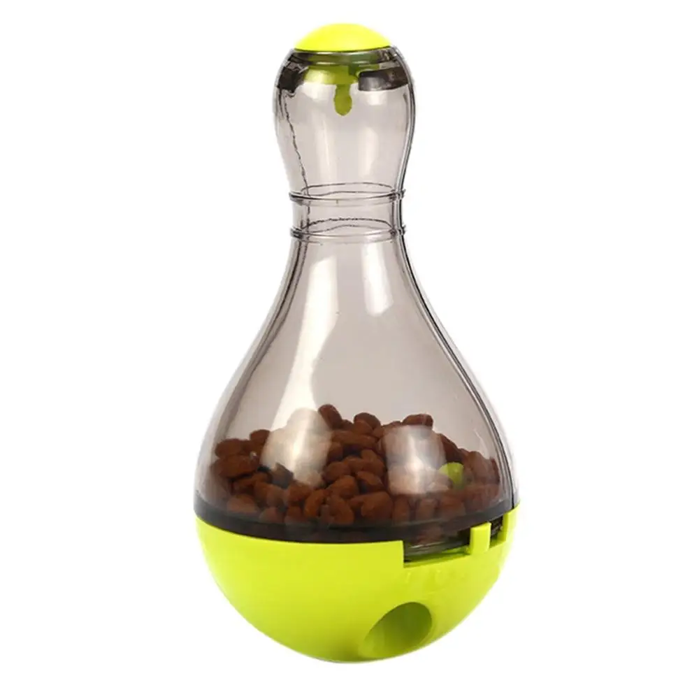 

Interactive Dog Cat Food Treat Ball Bowl Toy Funny Pet Shaking Leakage Food Container Puppy Cat Slow Feed Pet Playing Toys