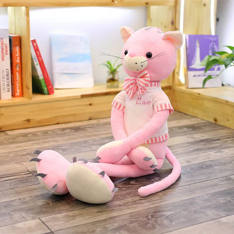 MIAOOWA 1PC Giant Kawaii Pink Cats Plush Doll High Quality Soft Animal Cat Toy Kids Hand Toy Doll Plush Children Birthday Gifts MIAOOWA 1PC Giant Kawaii Pink Cats Plush Doll High Quality Soft Animal Cat Toy Kids Hand Toy Doll Plush Children Birthday Gifts