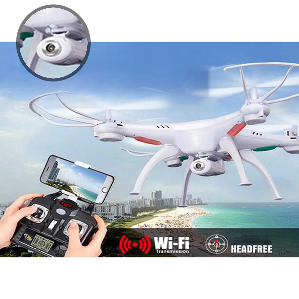 

X5SW 2.4G RC Quadcopter Drone 6-Axis Professional aerial RC Helicopter Quadcopter Toys Drone For Syma With battery