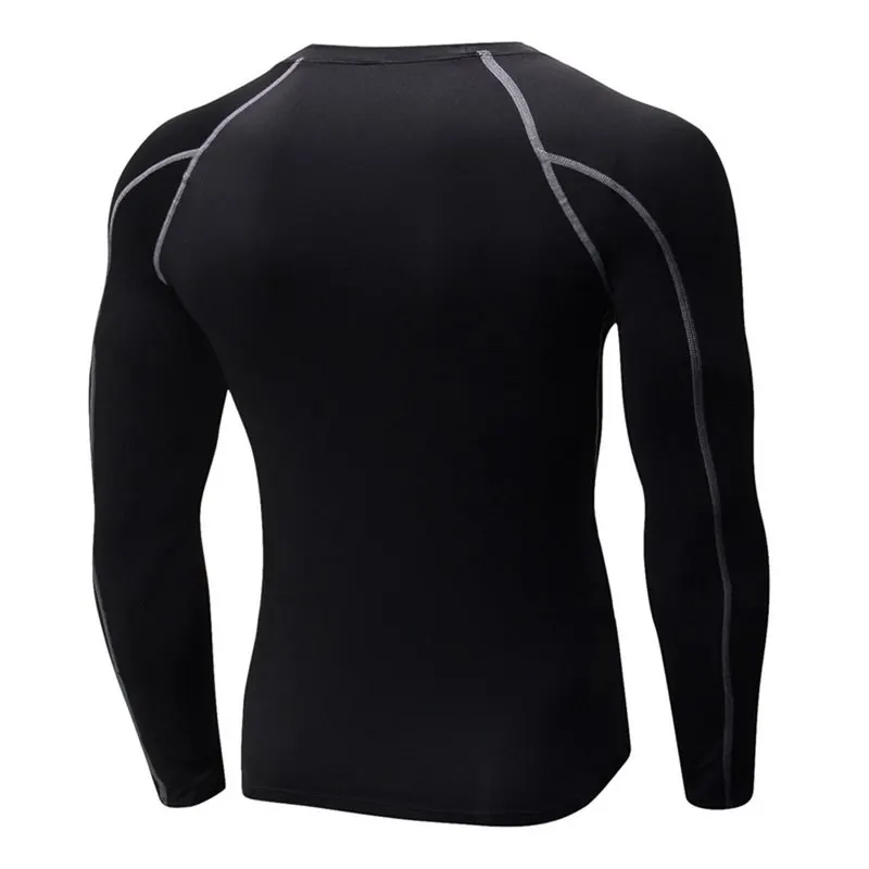 Vertvie, быстросохнущая Мужская футболка для бега, с длинным рукавом, для фитнеса, топы для мужчин, бодибилдинг, компрессионные футболки, для похудения, спортивные, облегающие