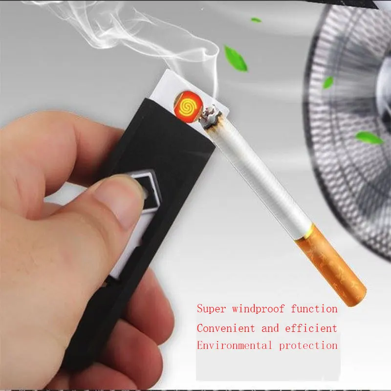 

Smokeless and environment-friendly USB cigarette lighter