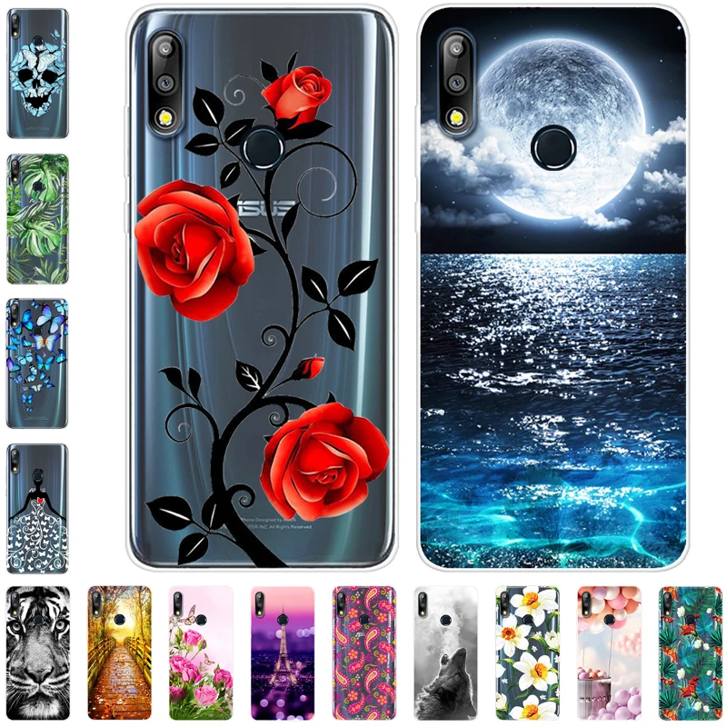 

For Asus Zenfone Max Pro M2 ZB631KL Case Silicone Soft TPU tiger Back Cover For Asus Zenfone Max M2 ZB633KL Case 6.3 Phone cases