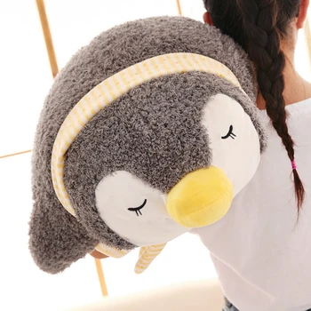 

New Kawaii High Quality Child Cute Sleeping Penguin Stuffed Lovely Plush Toys Kids Anime Stuffed Baby Big Soft Pillow Toy MR220