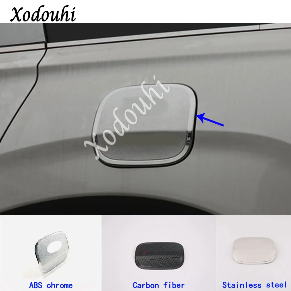 

For Hyundai Santa Fe SantaFe 2019 2020 car sticker styling dedicate gas/guel/oil tank cover cap lamp frame trim part 1pcs