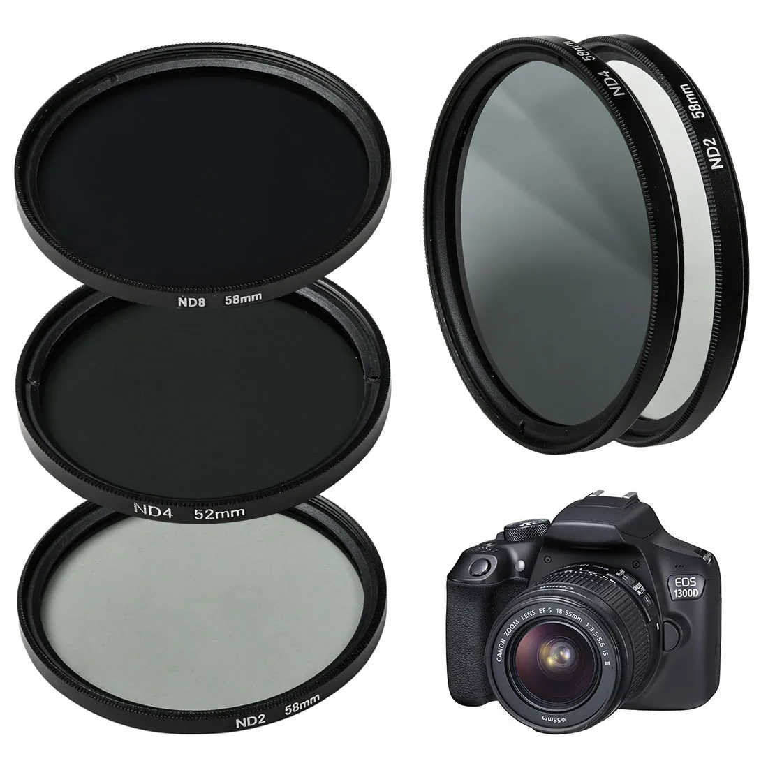 

CENTECHIA FLD UV MC Star Lens Color Filter ND2/4/8/16 for Nikon Canon EOS 7D 5D 6D 50D 60D 600D d5200 d3300 T5i