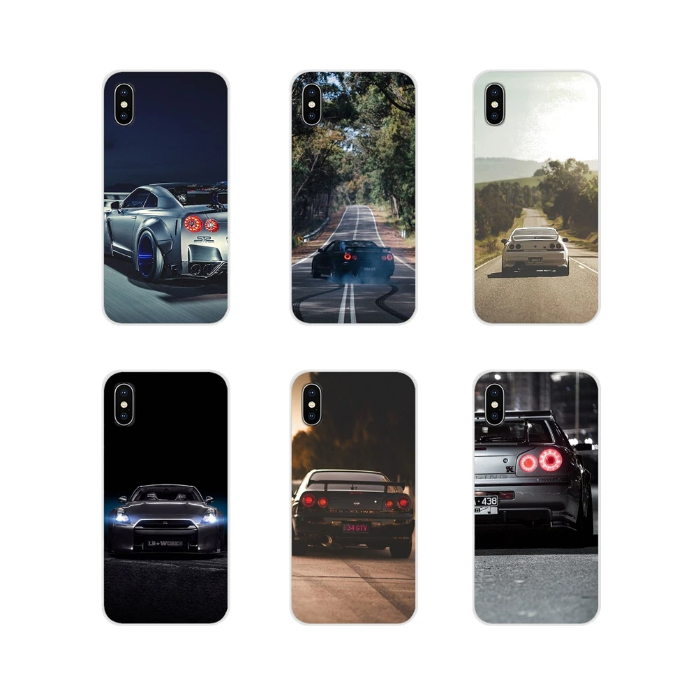 

Silicone Shell Cases 2018 Nissan Skyline Gtr R34 For Huawei G7 G8 P7 P8 P9 P10 P20 P30 Lite Mini Pro P Smart Plus 2017 2018 2019