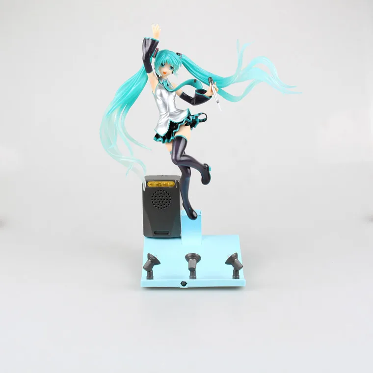 

J.Ghee Hatsune Miku Stage Miku Light & Music 1/7 Scale PVC Painted Figure Collectible Model Toy 28cm Christmas Gifts