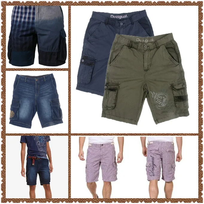 

2019 new Spanish Desigu Cotton Waterwash Shorts
