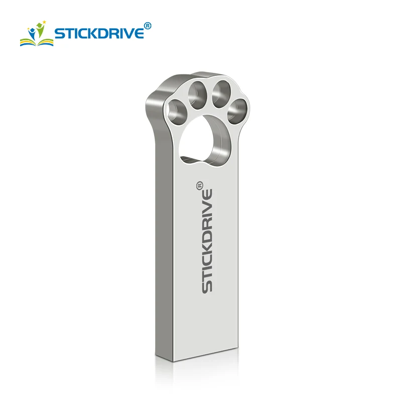Новый Usb флеш-накопитель 128 ГБ серебристая металлическая Флешка 64 32