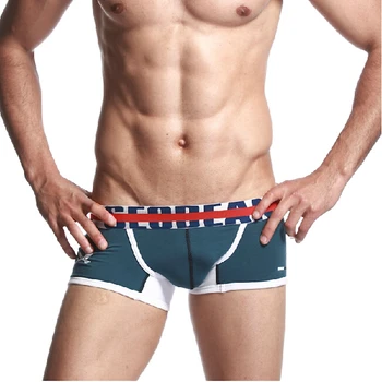 

SEOBEAN Men's boxer uomo cotton sexy boxer underwear Low-rise boxer Mens Boxer shorts Man Boxer 5 Colors ondergoed mannen
