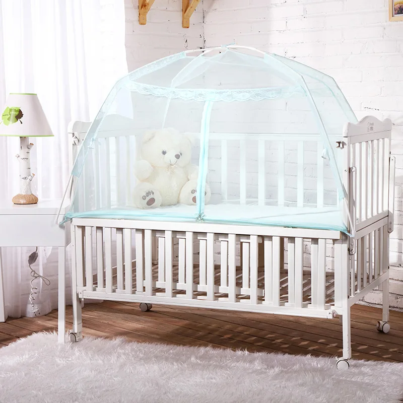 

mosquito nets for baby Mosquito Net Mesh Dome Curtain Net Toddler Crib Cot Canopy 2019 Dropshipping Sleeping Cribs New Arrival