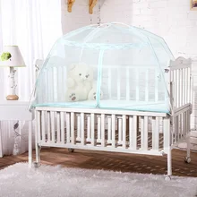 mosquito nets for baby Mosquito Net Mesh Dome Curtain Net Toddler Crib Cot Canopy 2019 Dropshipping Sleeping Cribs New Arrival elegant hung dome mosquito nets for summer polyester mesh fabric home textile wholesale bulk accessories supplies products