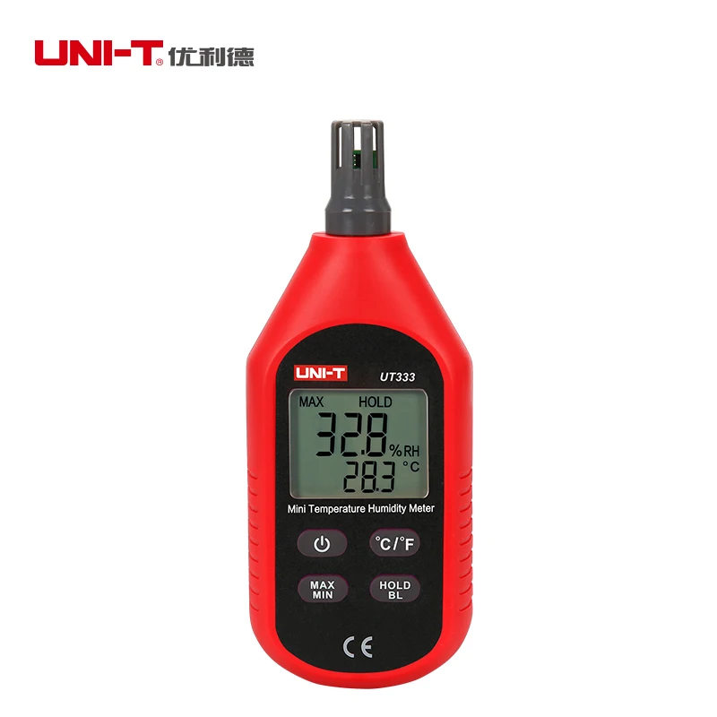 

UNI-T UT333 Mini LCD Digital Thermometer Hygrometer Air Temperature Humidity Meter Indoor Household Moisture Sensor Monitor