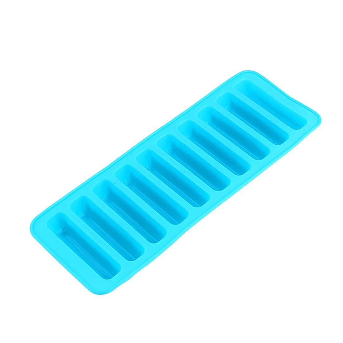 Food Grade Silicone Ice Cube Moulds & Trays Long Strip Shape Chocolate