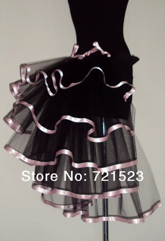 Womens Tutu Layered Lace Corset Clubwear Skirt Party Mini Sexy skirts Dance Purple and pink | Женская одежда