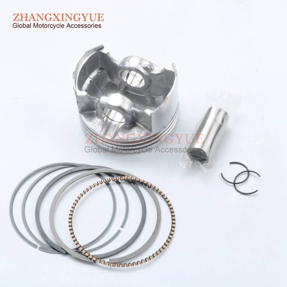 

61mm 4 VALVE HIGH PERFORMANCE PISTON for SCOOTER GY6 180CC 152QMI 157QMJ Large Diameter