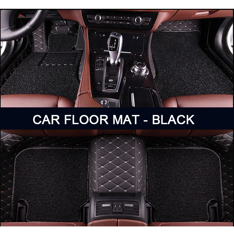 Custom fit car floor mats for Peugeot 206 207 2008 301 307 308sw 3008
