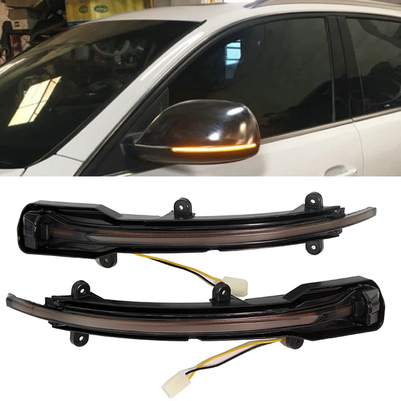  2PCS New Dynamic Blinker LED Turn Signal Side Mirror Lights indicator for Audi Q5 SQ5 8R Q7 4L 2010 - 32992076664