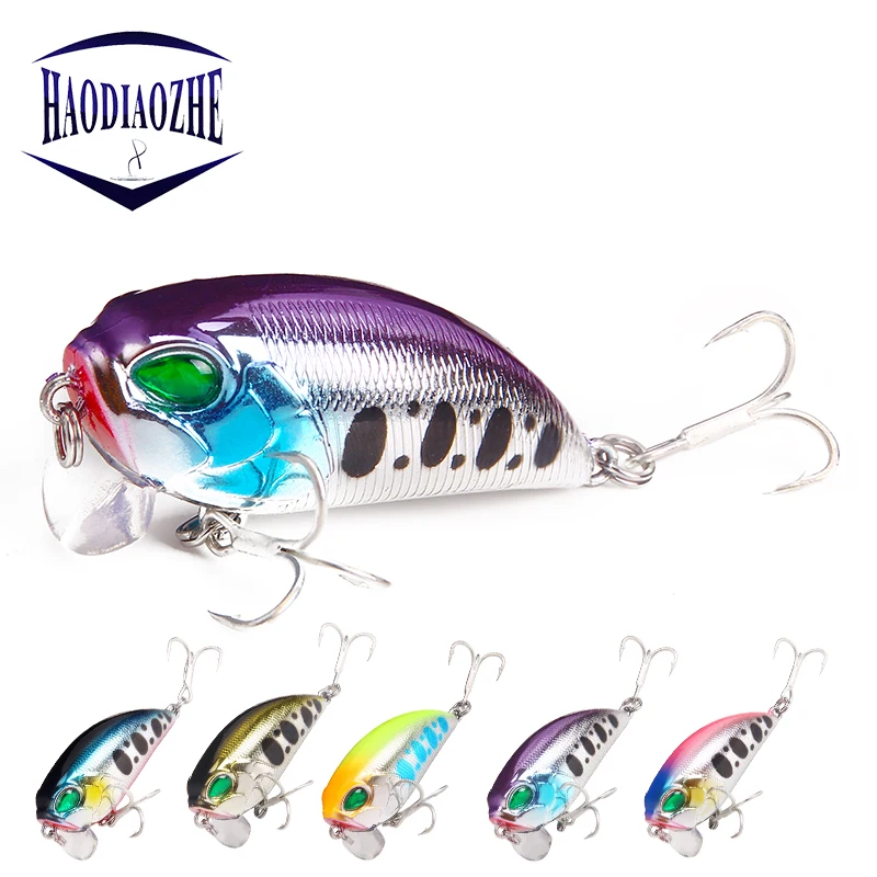 

Fishing Lure Crankbait 5cm Artificial Crank Fishing Tackle Bass Pike Hard Bait Lifelike Swimbait Floating Wobblers Japan Pesca