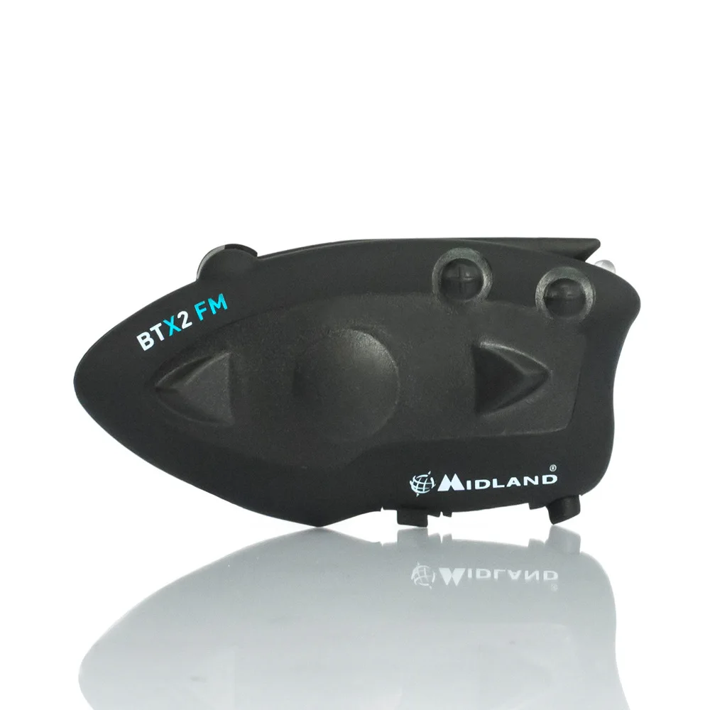 MIDLAND BTX2 FM интерком для мотоцикла Bluetooth переговорное расстояние 800 м