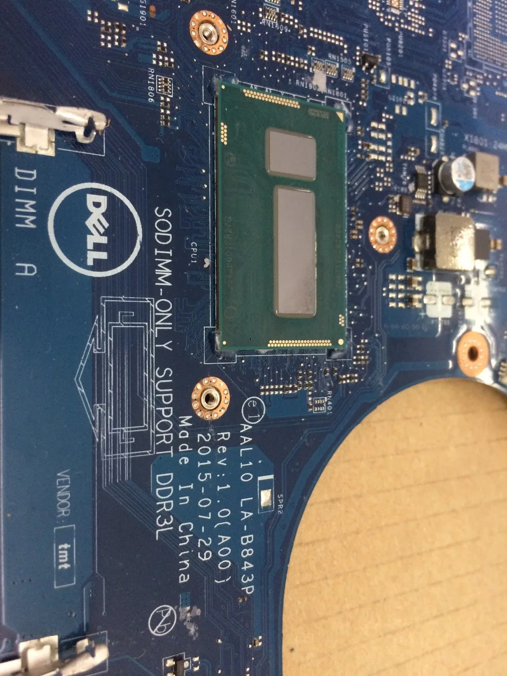 Most effective  for Dell Inspiron 15 5758 5558 CN-0F0FC6 0F0FC6 F0FC6 w I3-5005U CPU LA-B843P Laptop Motherboard Ma