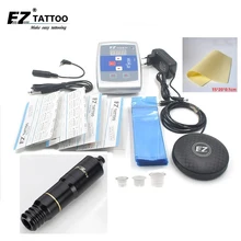EZ татуировки Наборы фильтр Швейцарский Maxon моторная ручка картридж иглы татуировки ножной переключатель Питание чашки чернил для татуажа 1 компл./лот