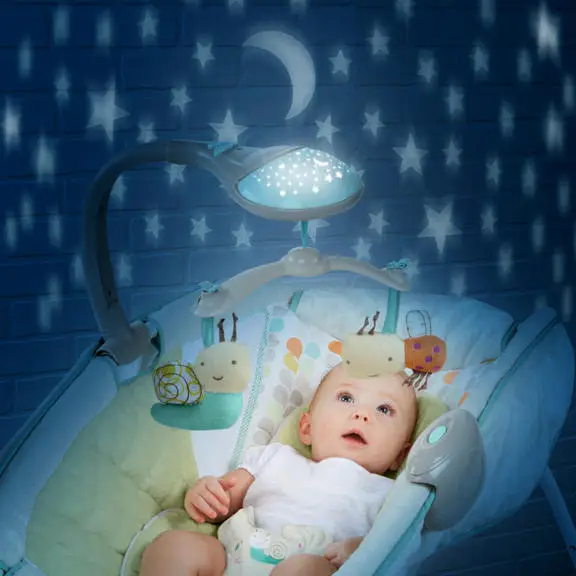 Лунная Колыбель Newboen Детская кроватка Колыбель роскошный музыкальный вибрирующий стул starlight кровать складной