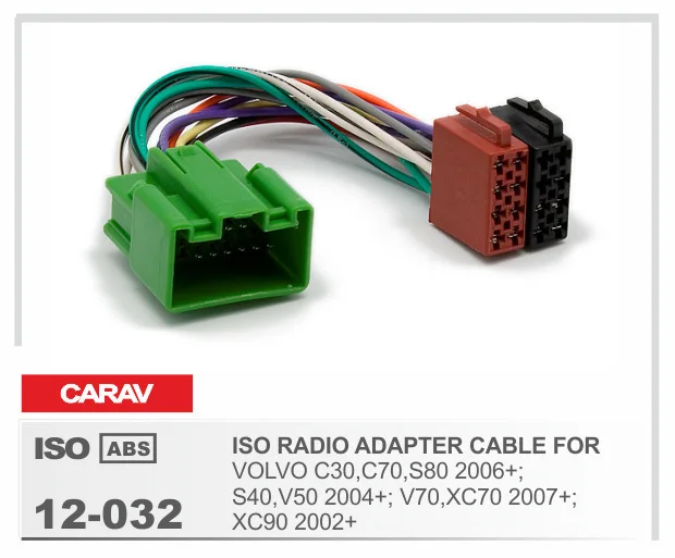 CARAV 12-126 Adaptateur Radio ISO-F Les Modèles Avec La Plup