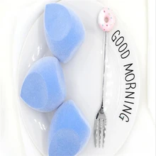 Флокирование макияж основа губчатый смеситель слоеный порошок Гладкая косметическая пудра