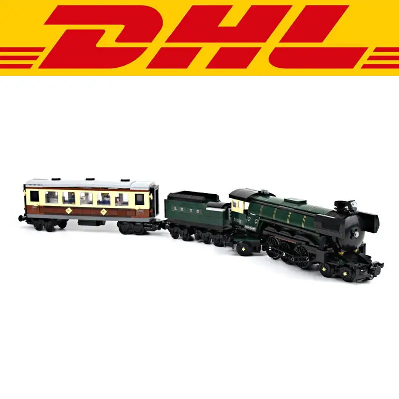 2016 New 1085Pcs Technic Series Emerald Night Train Model Building Kit