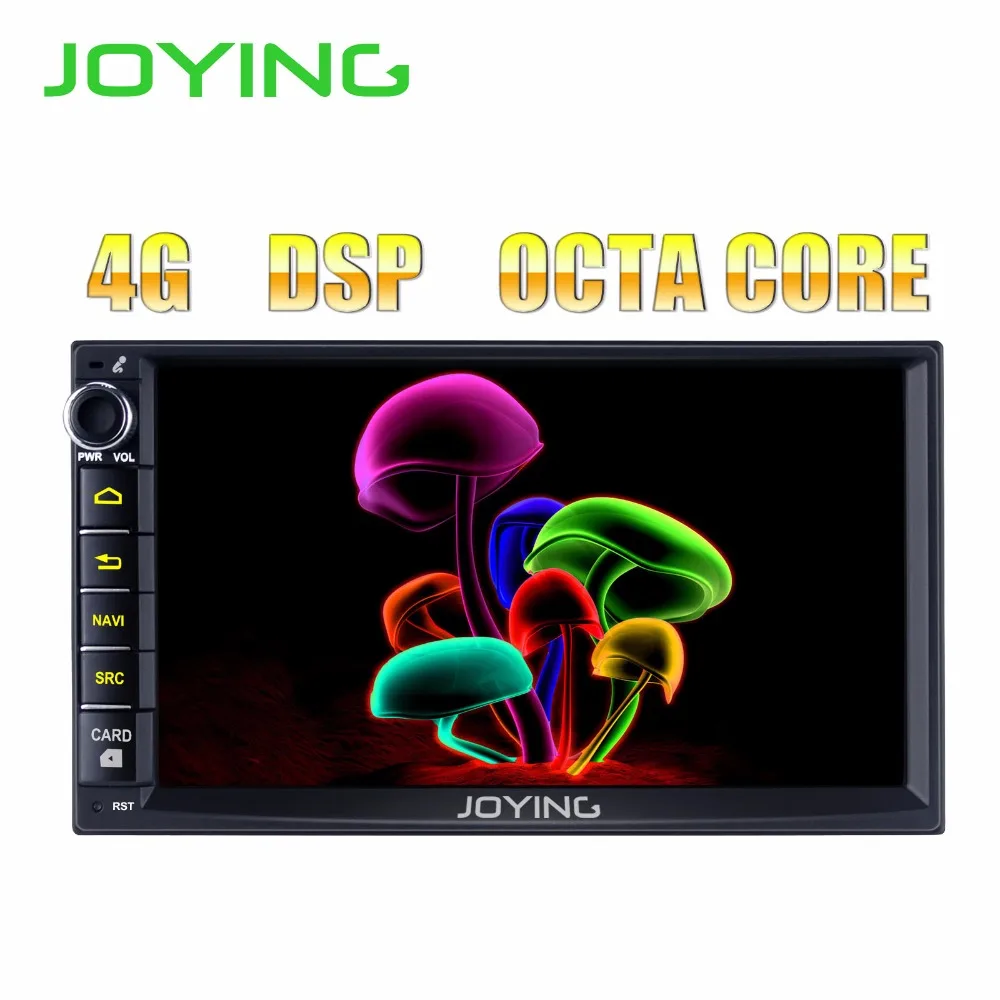 Best JOYING 7" Octa Core 2 din Android 8.1 Car Multimedia Player Built-in 4G Module 4G+64G ROM Car Radio Support Carplay&Android Auto 5