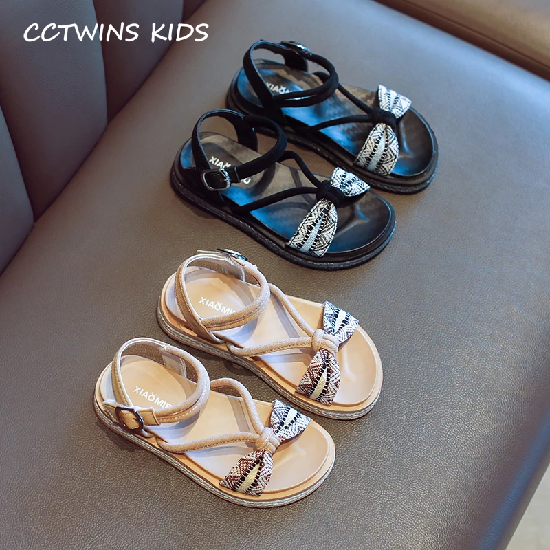 

Toddler Summer Shoes 2019 Girls Fashion Sandals For Children Casual Black Gladiator Sandals Shoes for Kids Princess Beige PS563