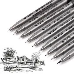 1 шт. брендовая ручка-закладка перманентные ручки, маркеры для рисования для художественной краски ing рисования ручки для студентов